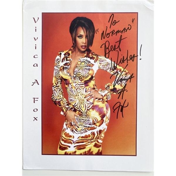 Kill Bill Vivica A. Fox signed photo
