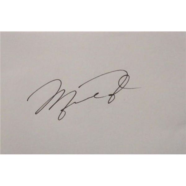 Michael Jordan signature slip