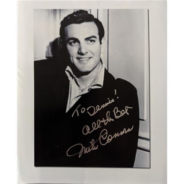 Mannix Mike Connors Signed Photo