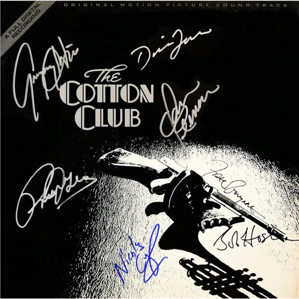 The Cotton Club signed soundtrack album