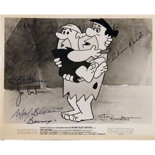 The Man Called Flintstone signed promo photo