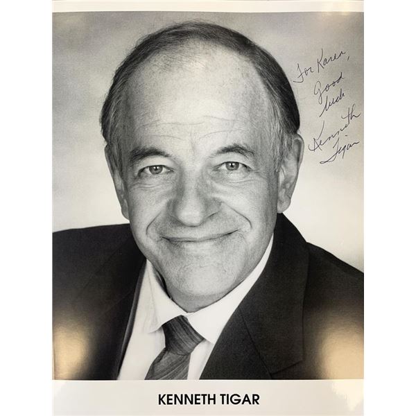 Man From Atlantis Kenneth Tigar signed photo