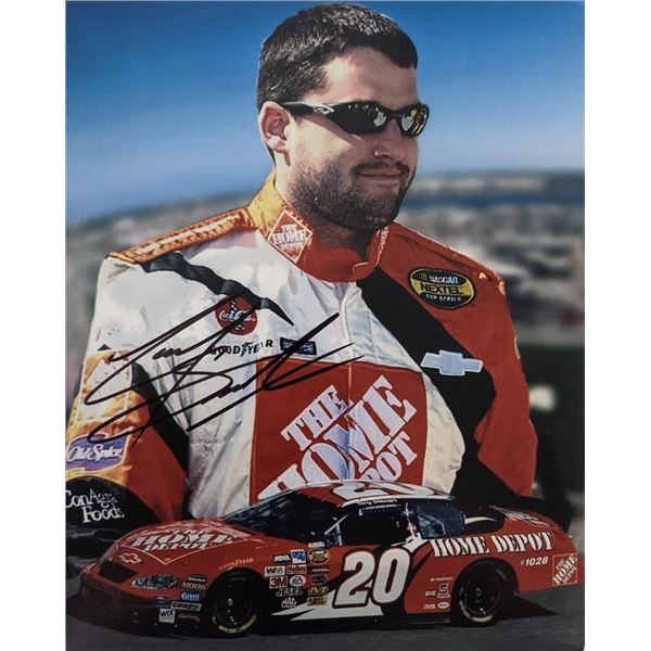 Tony Stewart Signed NASCAR Photo