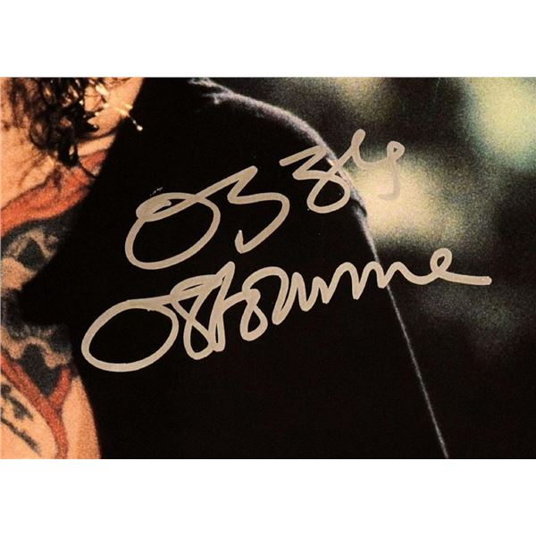Ozzy Osbourne signed promo poster