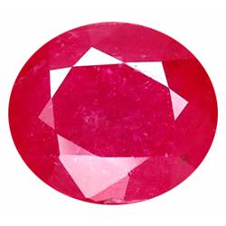 3.81ct Majestic Oval Red Ruby VS (GEM-18284)
