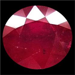 6.85ct Marvelous Top Blood Red Ruby Oval Madagascar Natural (GEM-17742)