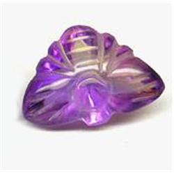 14.30ct Charming Bug Carving AAA Purple Amethyst (GEM-16583)