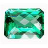 Image 1 : 38.50ct Flashing Emerald Checker Cut Green Amethyst  (GEM-16042)