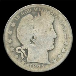 1894 Barber Half Circulated (COI-5728)
