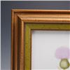 Image 3 : Sallie Snow Porcelain Plaque Bird Painting, Goldfinch