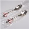 Image 1 : Pair of Gorham Sterling Silver Teaspoons, Melrose Pattern