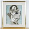 Image 1 : Christine Amarger, Etching & Aquatint on Paper, The Jerusalem Post, Signed