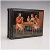 Image 1 : Russian Lacquer Box Tea Drinking Scene