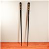 Image 1 : Pair of Oversize Decorative Chinese Chopsticks, The Bigger The Better