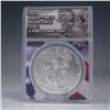 Image 1 : 2021 Silver Eagle Dollar Coin, ANACS MS70 Type I First Strike