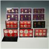 Image 1 : 12pc United States Proof Set, 1978-1989 Consecutive Years