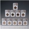Image 1 : 10pc American Innovation $1 Coin Lot NGC BU Certified