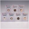 Image 1 : 7pc Washington Quarters First Strike Coins PCGS Graded