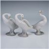 Image 1 : 3pc Lladro Porcelain Figurines, Geese Group