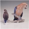 Image 2 : 2pc Bing & Grondahl Porcelain Bird Figurines, Parrots