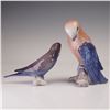 Image 3 : 2pc Bing & Grondahl Porcelain Bird Figurines, Parrots