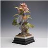 Image 4 : Boehm Porcelain Figurine and Base, Bluebirds 451V