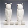 Image 4 : Pair of Boehm Porcelain Owl Bookends