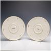 Image 2 : Pair of Lenox Porcelain Judaic Cabinet Plates, The Seder Plate