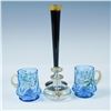 Image 1 : 5pc Enameled and Gilt Art Glass Collection