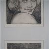 Image 3 : Martin Kreloff, Suite of Six Artist's Proof Etchings of Jean Harlow, Signed