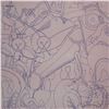 Image 3 : Lisa Ruyter (Attr.) Contemporary Art Preparatory Printed Drawings on Board