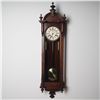 Image 1 : Ansonia Clock Co. Victorian Figural Crest Wall Regulator