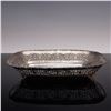Image 1 : Silver .800 Ornately Pierced Footed Serving Tray