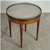 Image 2 : Louis XVI Style Marble Top Round Table