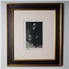 Image 1 : James A. Garfield, 1901 Presidential Portrait Etching on Paper w/ COA