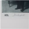Image 3 : James A. Garfield, 1901 Presidential Portrait Etching on Paper w/ COA