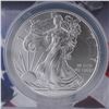 Image 2 : 2021 Silver Eagle Dollar Coin, ANACS MS70 Type I First Strike