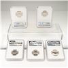 Image 2 : 5pc Jefferson Nickel Lot NGC Certified 2020-W 2022-D P
