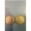 Image 2 : 1909 & 1910 Canada 50 Cents Silver Coins