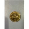 Image 1 : 1959 Canada Voyageur Gold Plated Dollar Coin