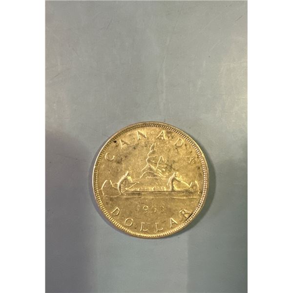 1953 SF SWL Canada Silver Dollar Coin