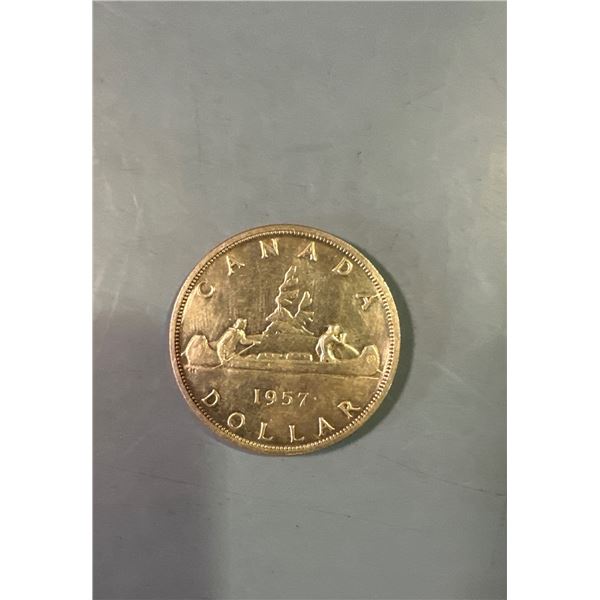 1957 IWL AU  one waterline Coin