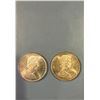 Image 2 : Lot of 2 - 1958 Canada Silver Dollar Coins