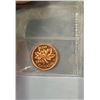 Image 2 : Canada 1966 $1 Cent PL-64 Red Ultra Heavy Cameo