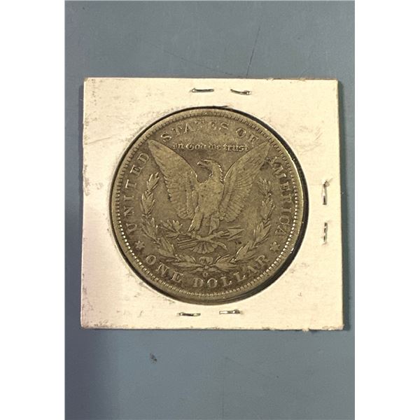 1882 O Morgan silver dollar