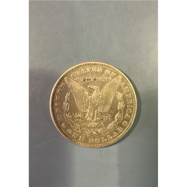 1899 Morgan silver dollar
