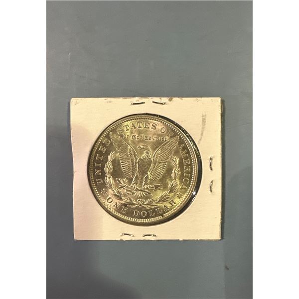1921 MS 62 Morgan silver dollar