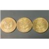 Image 2 : Lot of 3 - 2013 American Eagle 1oz Silver Dollars