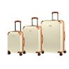 Image 1 : CHAMPS FREEDOM COLLECTION 3 PIECE HARD SIDE EXPANDABLE LUGGAGE SET, RETAIL $1199