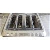 Image 3 : NEW WOLF GOURMET 4 SLICE STAINLESS TOASTER - TESTED WORKING, RETAIL $699